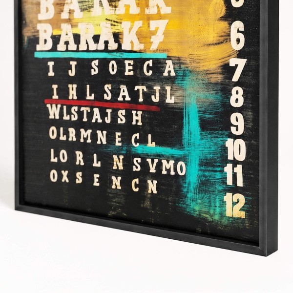 Tableau style industriel
