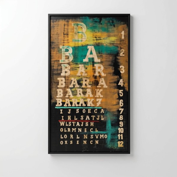 Tableau style industriel