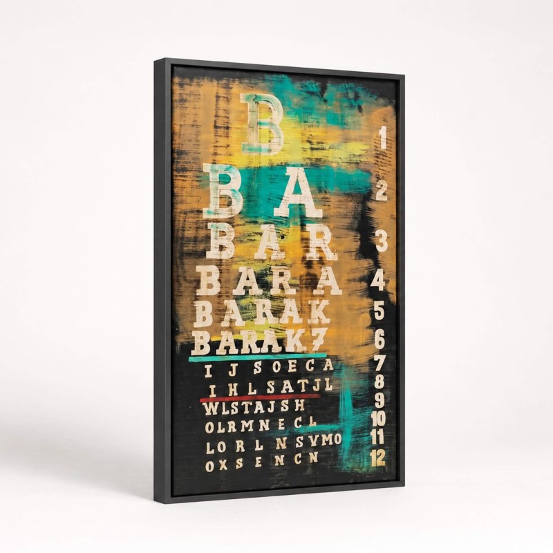 Tableau style industriel