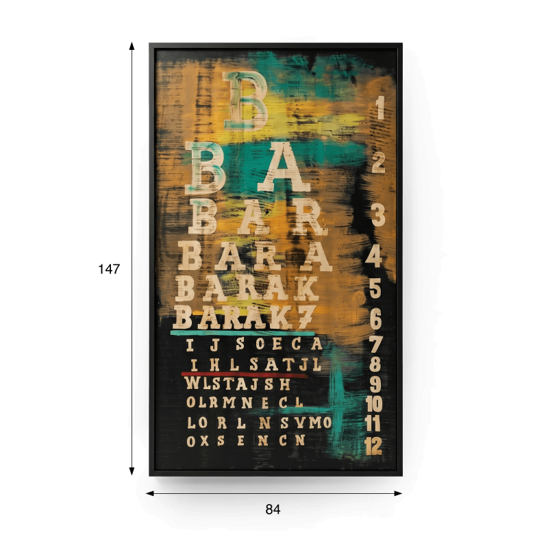 Tableau style industriel