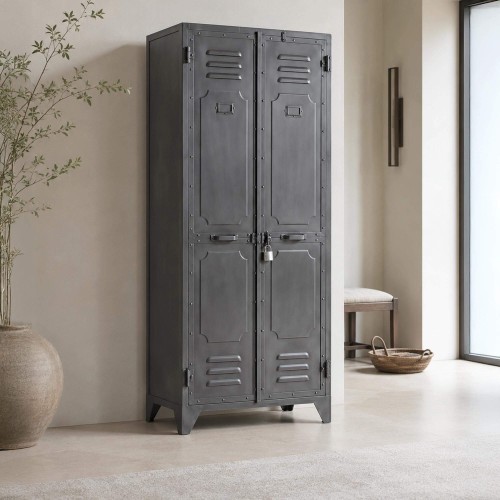 Vestiaire industriel carbone