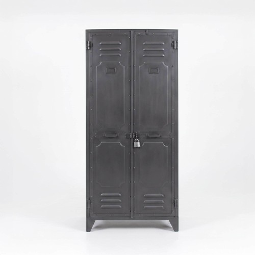 Vestiaire industriel carbone