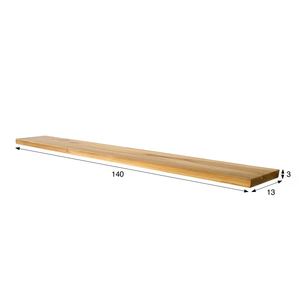 Etagère en teck 140 cm