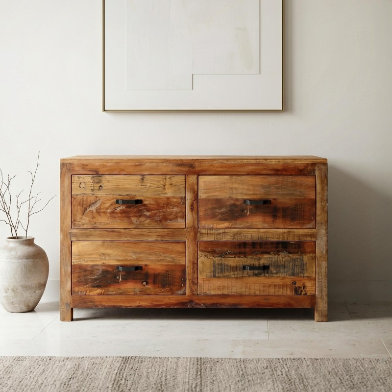 Commode en bois recyclé - Terra Nova
