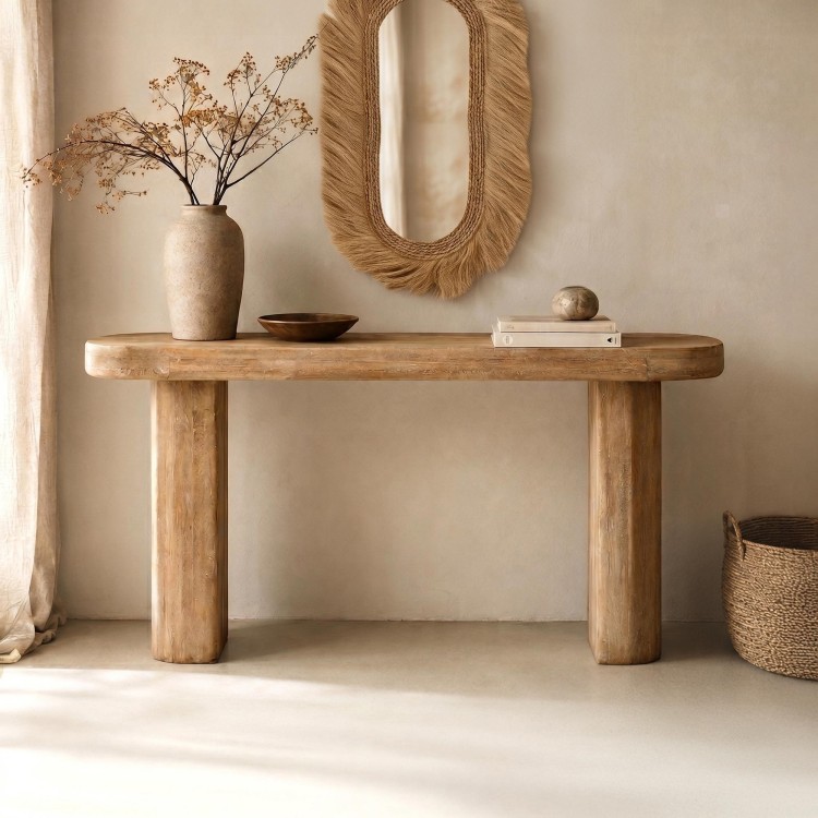 Meuble console en bois naturel - Timber