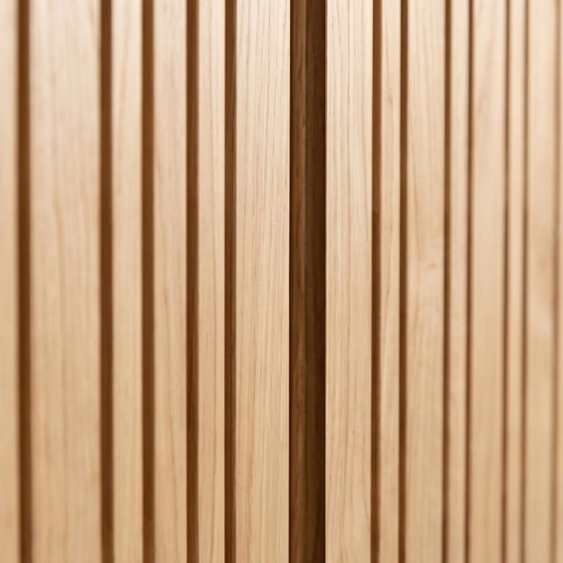 Buffet haut en bois massif - Satya