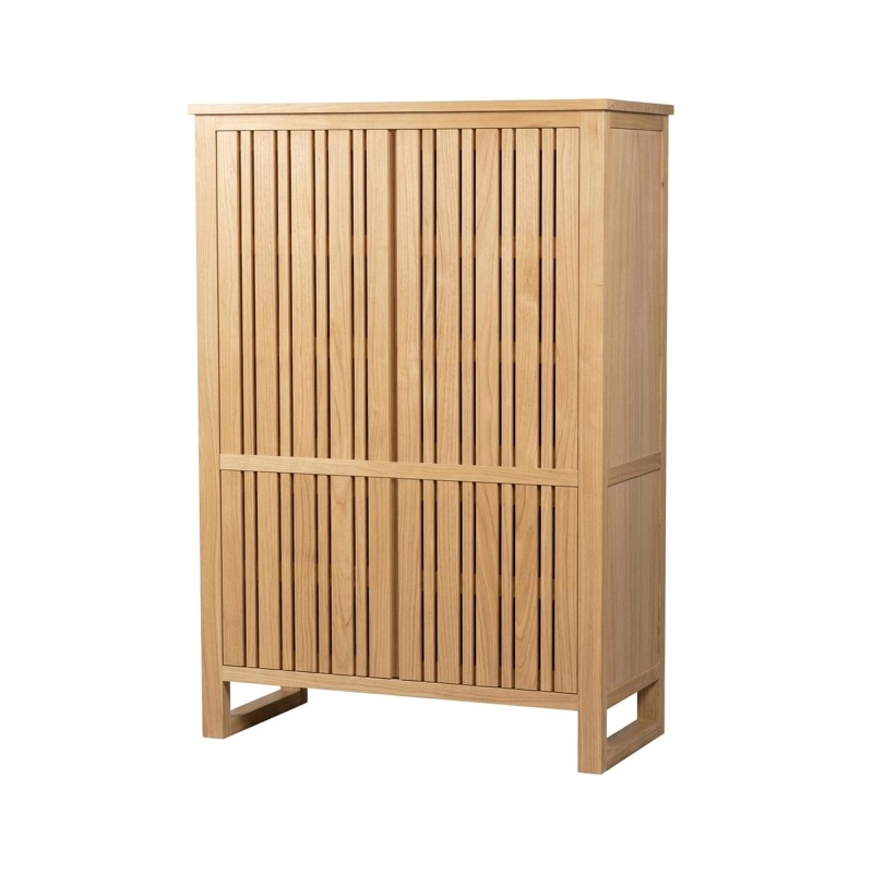 Buffet haut en bois massif - Satya