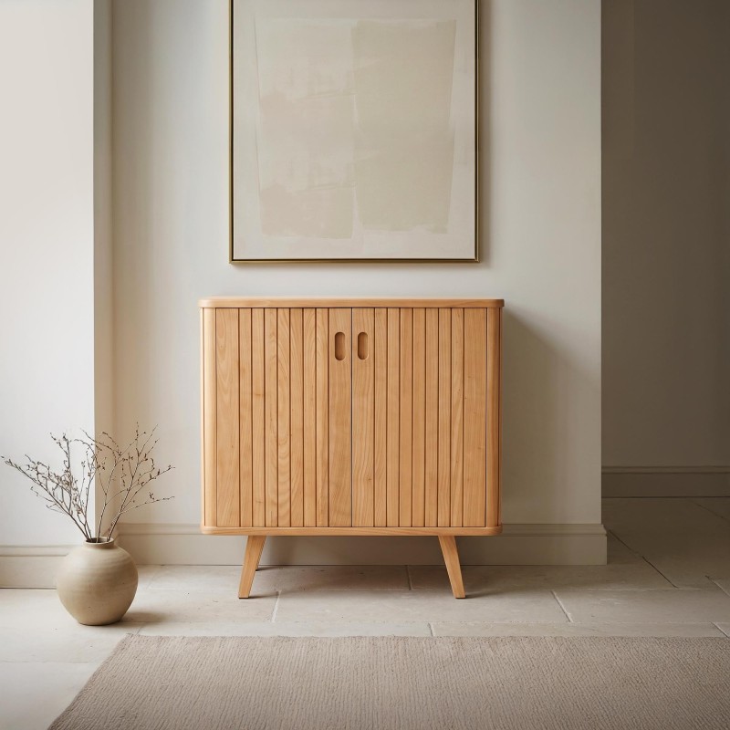 Buffet en bois massif 90 cm - Neha