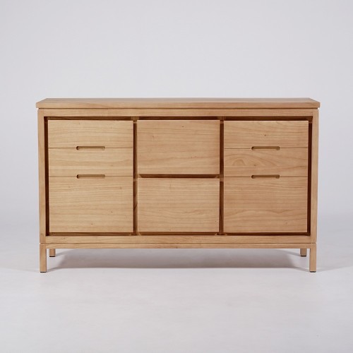 Buffet en bois massif 140 cm - Ashwini