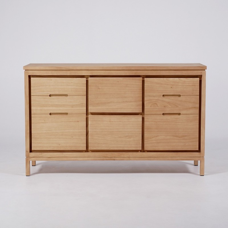 Buffet en bois massif 140 cm - Ashwini