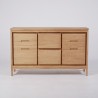 Buffet en bois massif 140 cm - Ashwini