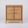 Bahut de salle à manger en bois massif 80 cm - Ashwini