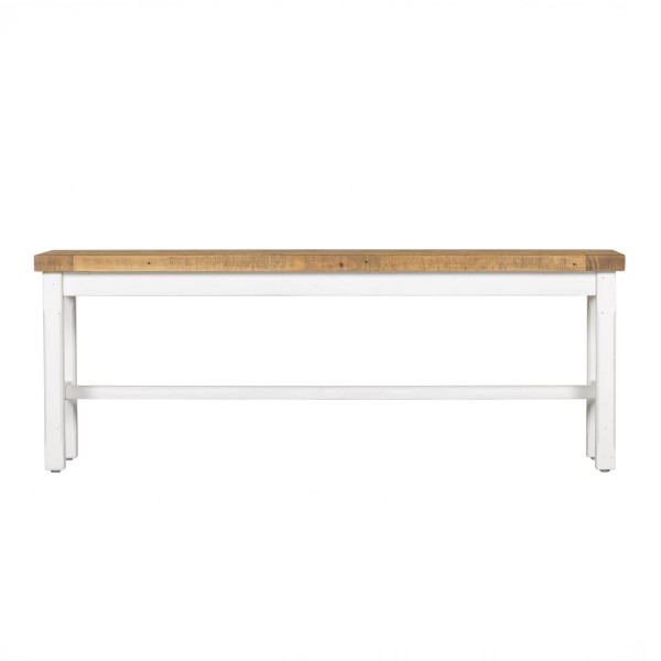 Banc en bois et blanc en pin massif - Mayfield
