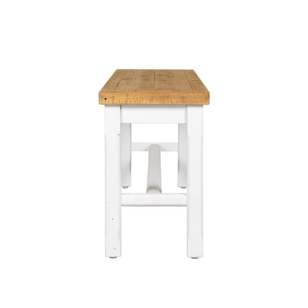 Banc en bois et blanc en pin massif - Mayfield