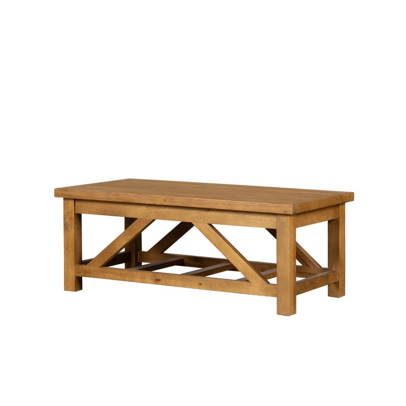 Table basse en bois massif naturel de pin - Richwood