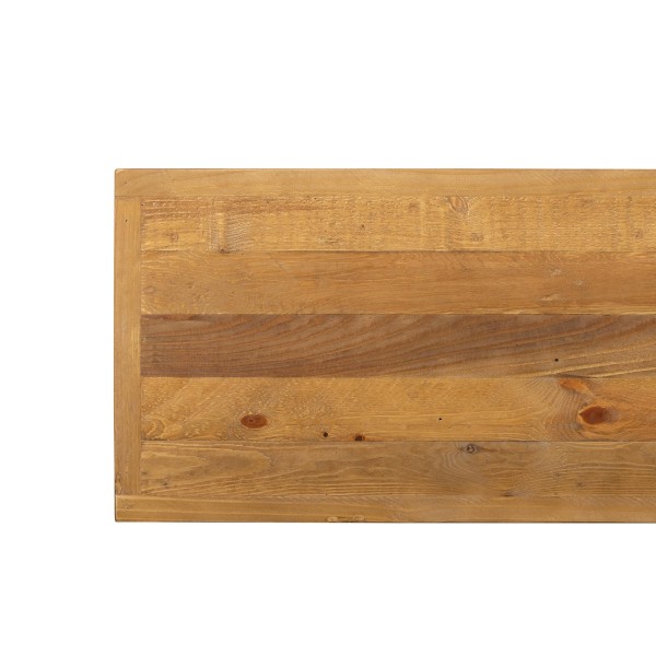 Meuble TV en bois massif naturel de pin 120 cm - Richwood