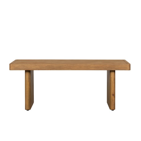 Table de salon en bois massif naturel de pin - Valdora
