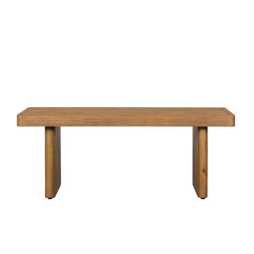Table de salon en bois massif naturel de pin - Valdora