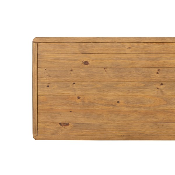 Table de salon en bois massif naturel de pin - Valdora
