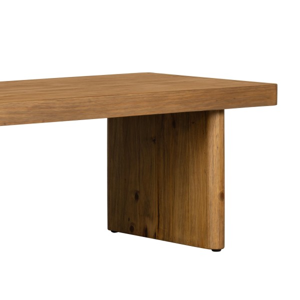 Table de salon en bois massif naturel de pin - Valdora