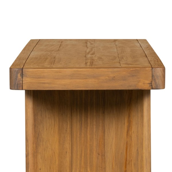 Banc en bois massif naturel de pin - Valdora