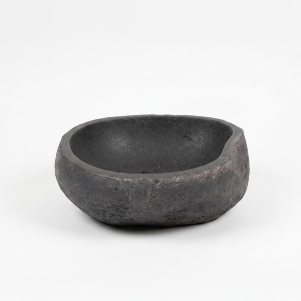 Vasque de salle de bain effet pierre naturelle en terrazzo 40 x 40 cm - Tupai