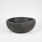 Vasque de salle de bain effet pierre naturelle en terrazzo 40 x 40 cm - Tupai