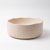 Vasque de salle de bain ronde à poser en terrazzo 40 x 40 cm - Flower