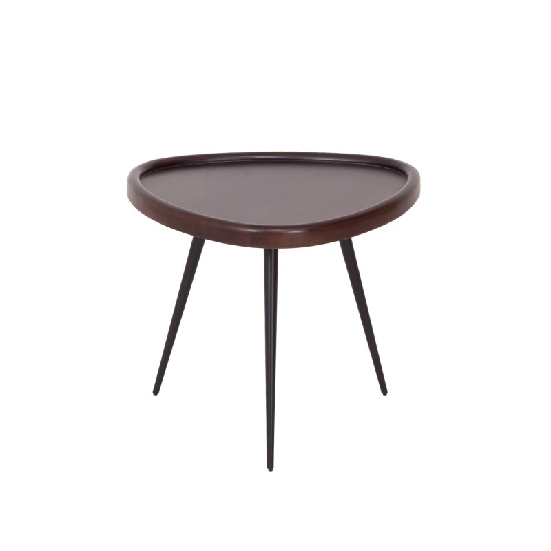 Ensemble de 2 tables basses gigognes vintage en bois massif - Holmen