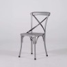 Chaise bistrot finition naturelle