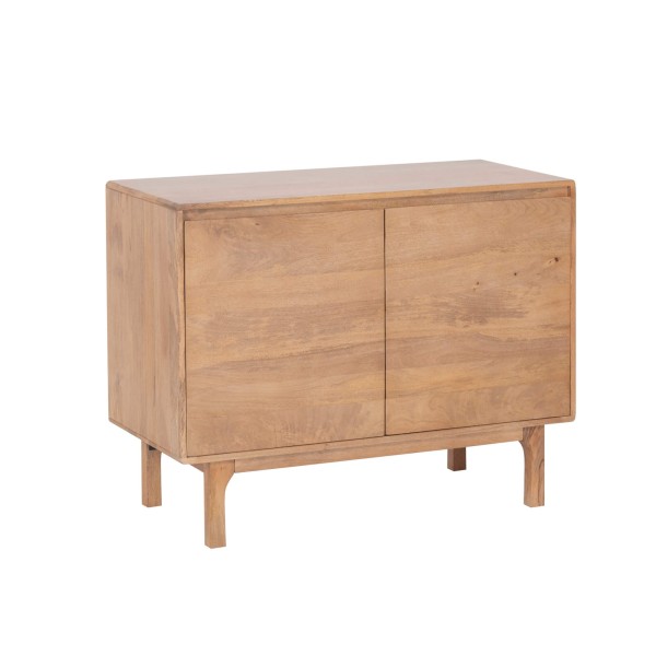 Buffet en bois massif naturel 100 cm - Ivar