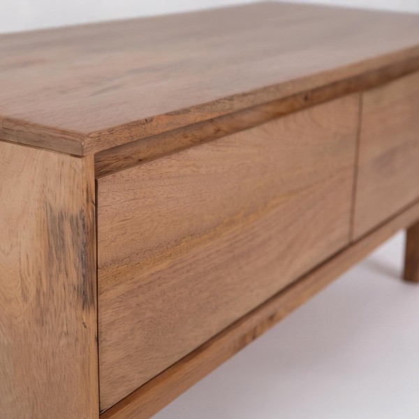 Table basse de salon en bois massif naturel - Ivar