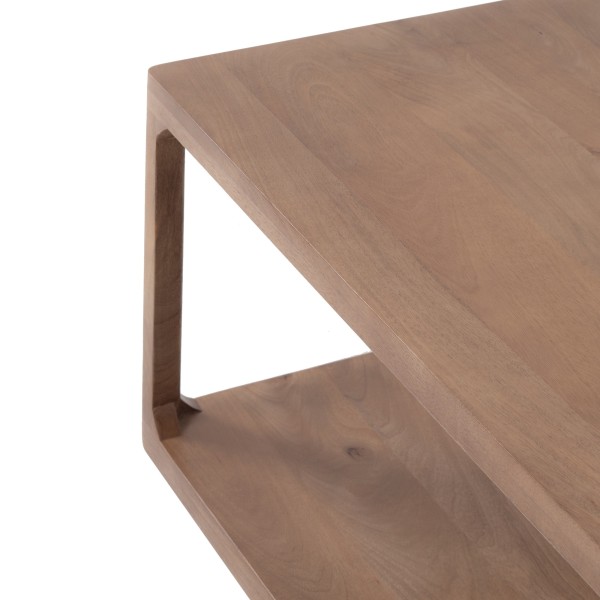 Table basse en bois massif naturel - Elven