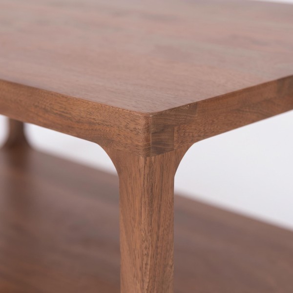Table basse en bois massif naturel - Elven