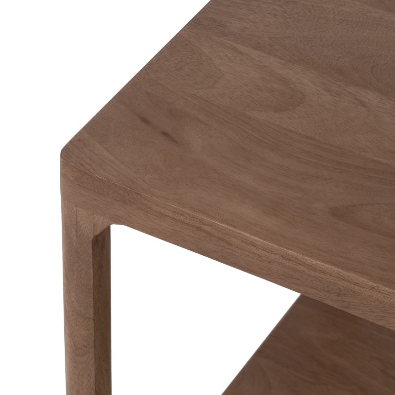 Table d'appoint en bois massif naturel - Elven