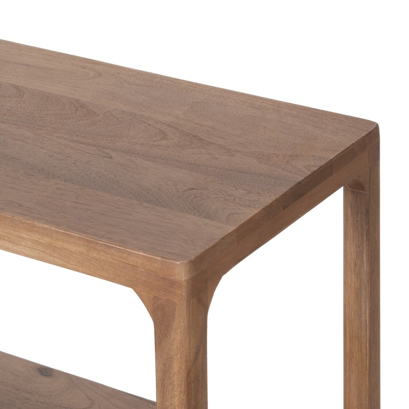 Etagère bibliothèque en bois massif naturel 70 cm - Elven