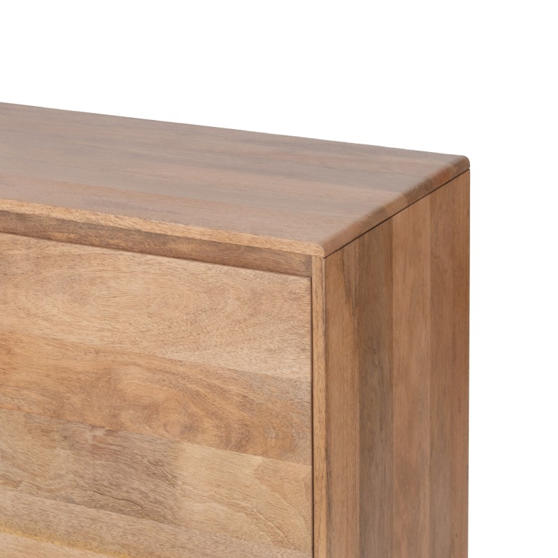 Buffet en bois massif naturel 100 cm - Ivar