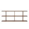 Etagère bibliothèque design en bois massif naturel 170 cm - Varda