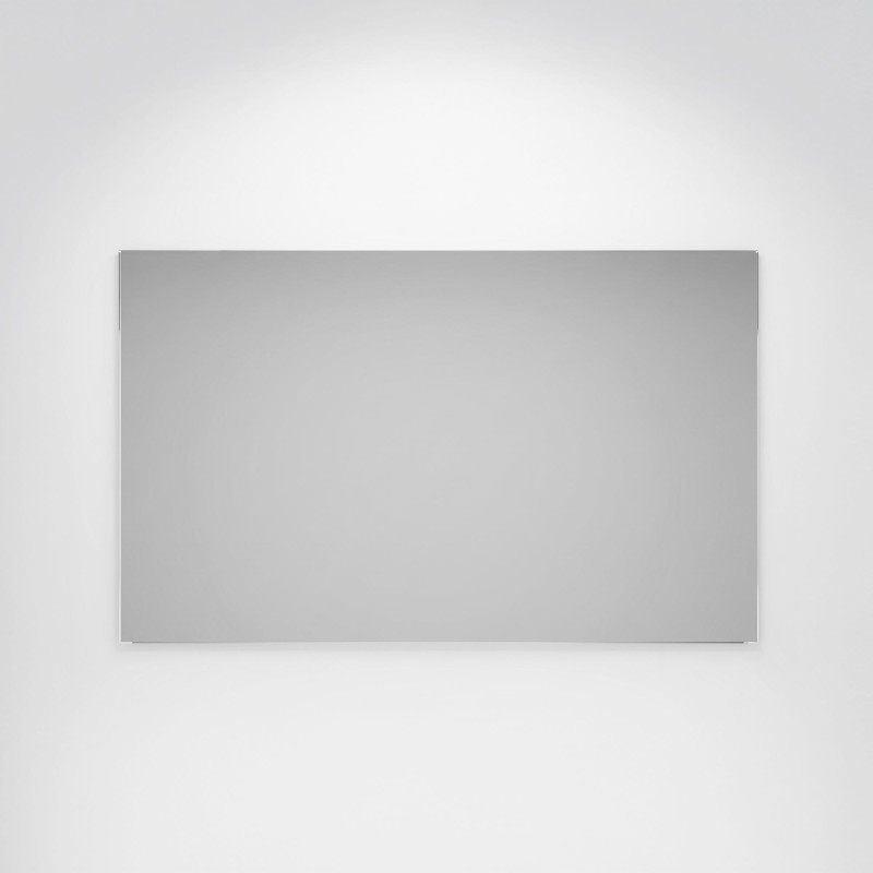 Miroir mural rectangulaire de salle de bain 120 x 75 cm