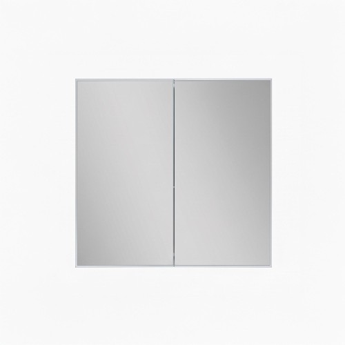 Armoire murale de salle de bain avec miroir 80 x 75 cm