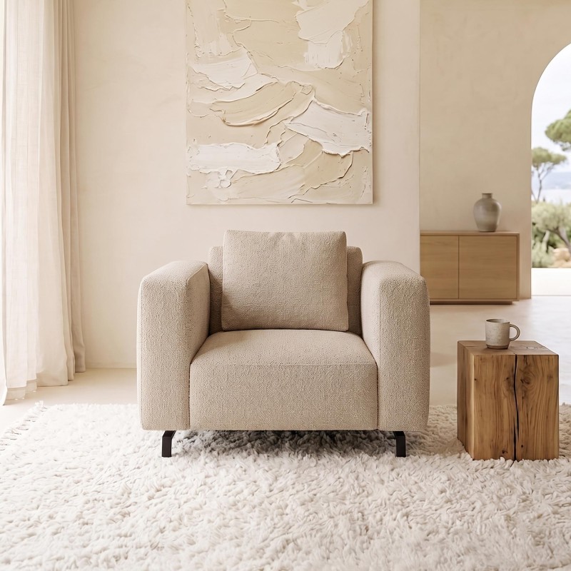 Fauteuil en tissu - Miro