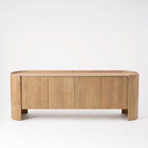 Enfilade en bois de chêne massif 210 cm - Lago
