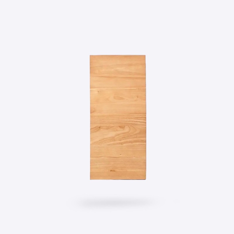 Colonne de salle de bain en bois massif H90 cm - Trinity