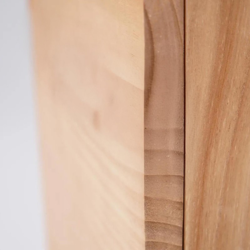 Colonne de salle de bain en bois massif H90 cm - Trinity