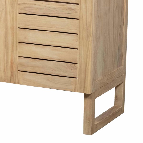 Meuble de salle de bain en bois massif de teck 80 cm - Mentari