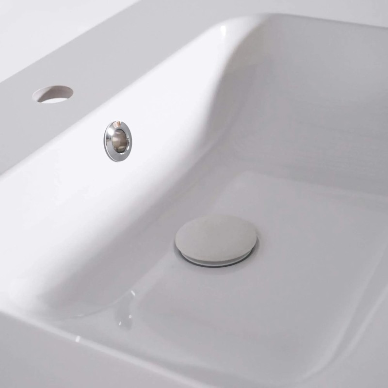 Meuble de salle de bain en bois massif de teck 80 cm - Mentari