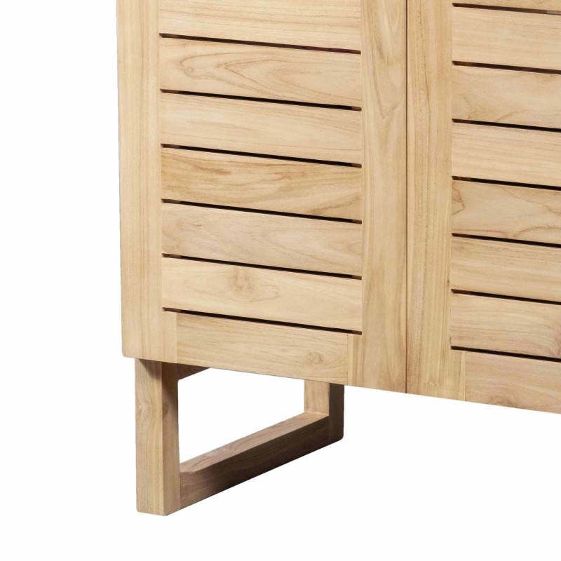 Meuble de salle de bain en bois massif de teck 120 cm - Mentari