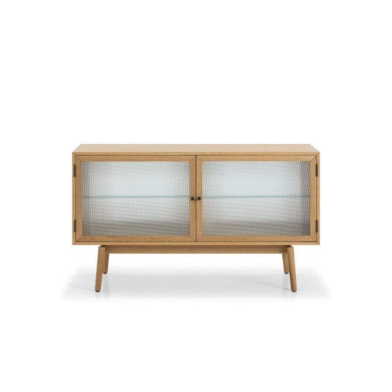 Buffet de salle à manger en bois de chêne 130 cm - Elin