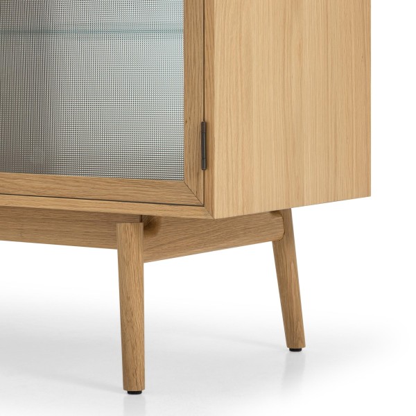 Buffet de salle à manger en bois de chêne 130 cm - Elin