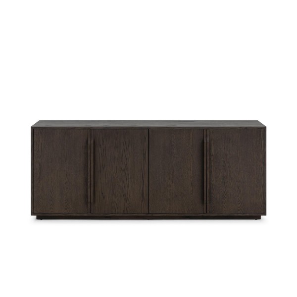 Enfilade en bois foncé de chêne 185 cm - Oria